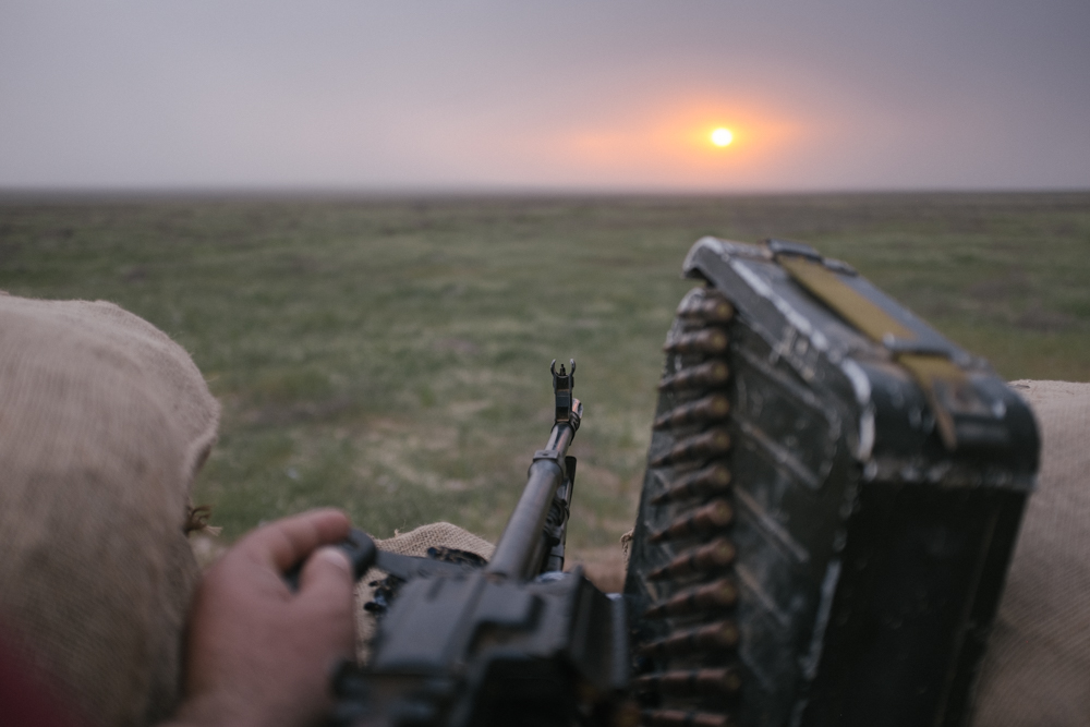 Photo: Kurdistan24 / Alexandre Afonso (Makhmour Front line)